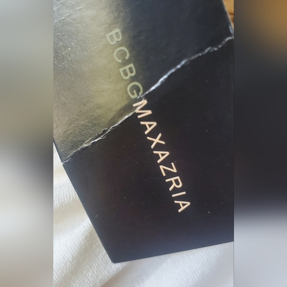 BCBG MAXAZRIA RUNWAY SILK  IVORY GOWN - DRESS BOHOBEACH WEDDING - Picture 8 of 9